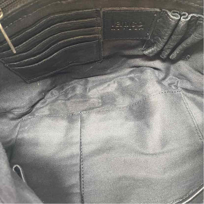 Pre-Owned Lattico Black Leather Handbag