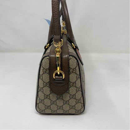 Pre-Owned Gucci Monogram Canvas Designer Handbag