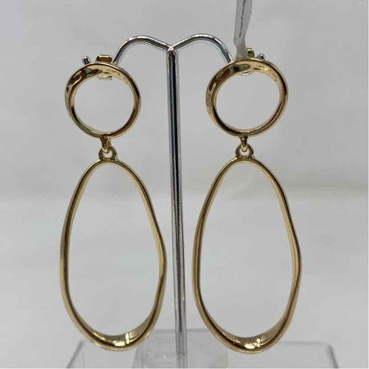 Gold Metal Earrings