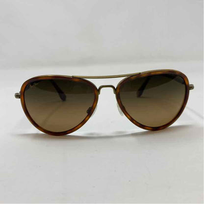 Pre-Owned Maui Jim Tortoise Plastic Sunglasses