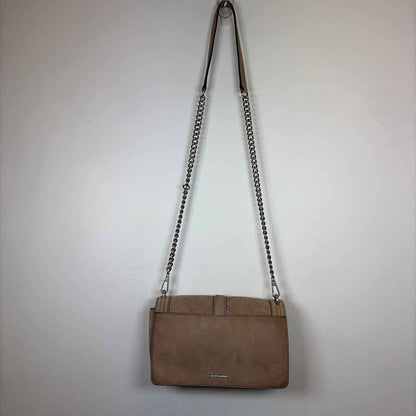 Pre-Owned Rebecca Minkoff Taupe Leather Handbag