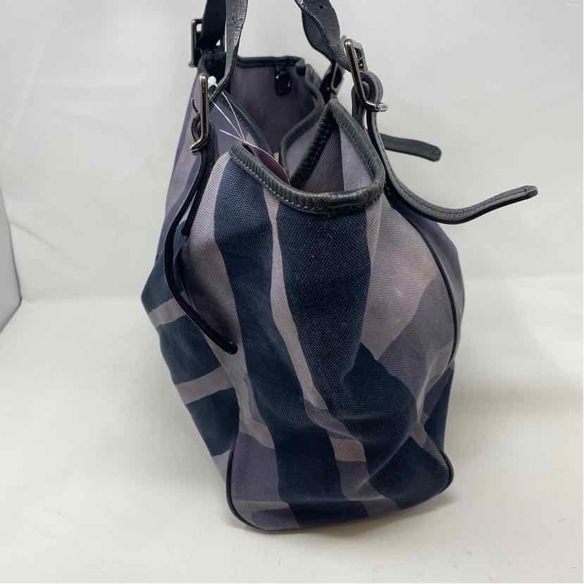 Pre-Owned Burberry Multi Fabric Designer Handbag