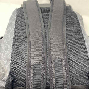 Pre-Owned Gucci Black Canvas Designer Handbag