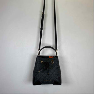 Pre-Owned MICHAEL by Michael Kors Black Canvas Handbag