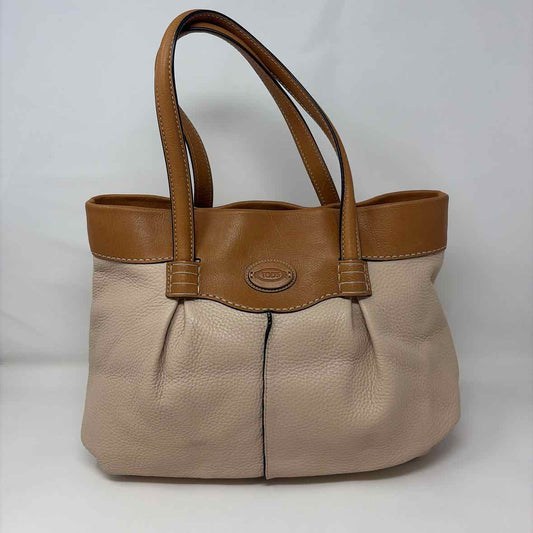 Pre-Owned Tod's Tan Leather Handbag