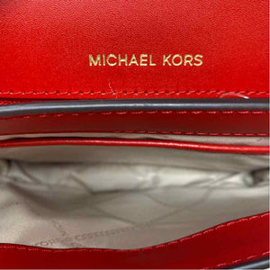 Pre-Owned MICHAEL by Michael Kors Red Leather Handbag