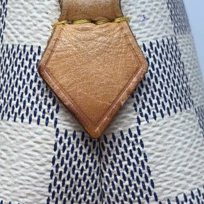 Pre-Owned Louis Vuitton Damier Azur Canvas Designer Handbag