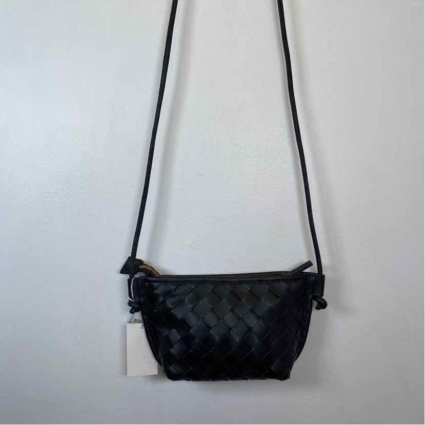 Black faux leather Handbag