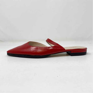 Pre-Owned Shoe Size 7.5 ZARA Red Flats