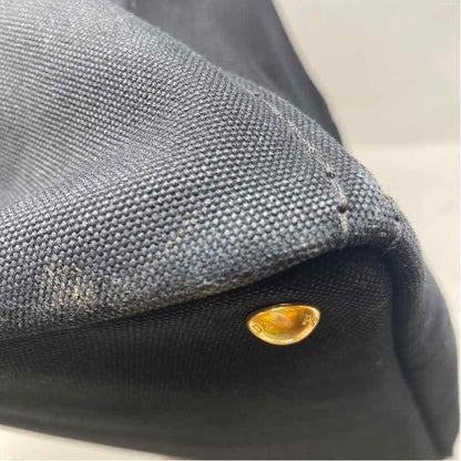 Pre-Owned Prada Black Canvas Designer Handbag