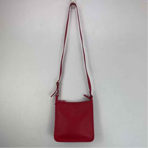 Pre-Owned Longchamp Red Leather Handbag