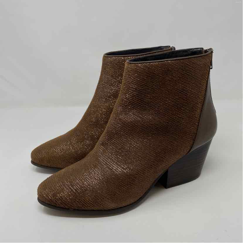 Pre-Owned Shoe Size 9.5 Vaneli Brown Multi Booties