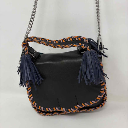 Pre-Owned Rebecca Minkoff Black Multi Leather Handbag