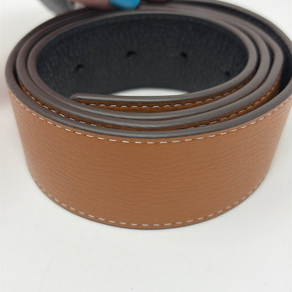 Pre-Owned Tory Burch Black Leather Belt