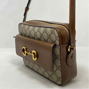 Pre-Owned Gucci Monogram Canvas Designer Handbag