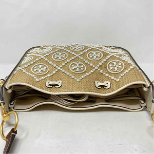 Pre-Owned Tory Burch Straw Handbag