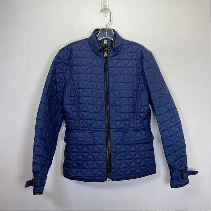 Pre-Owned Burberry Navy Nylon Women Size L Designer Clothes