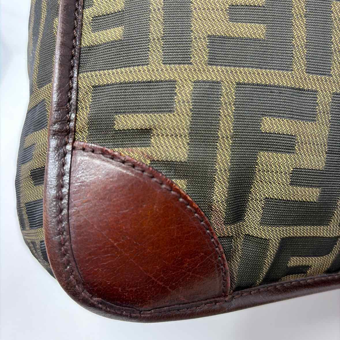 Pre-Owned Fendi Monogram Canvas Designer Handbag