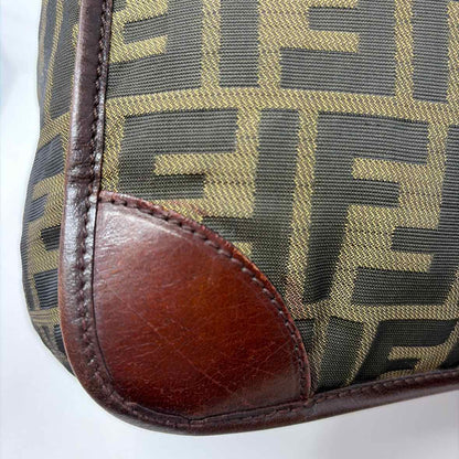 Pre-Owned Fendi Monogram Canvas Designer Handbag