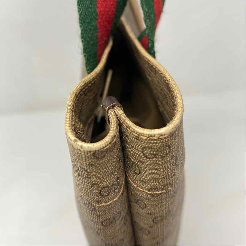 Pre-Owned Gucci Monogram Canvas Designer Handbag