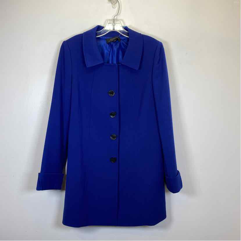 Pre-Owned Size 10/L Tahari Blue Coat