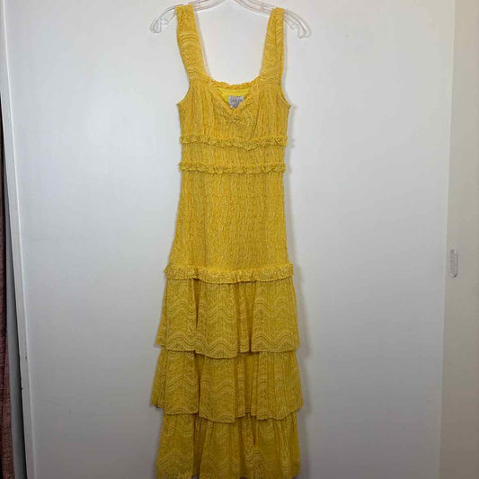 Pre-Owned Size S Saylor Yellow Casual Dress