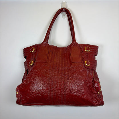 Pre-Owned Cynthia Rowley Red Leather Handbag