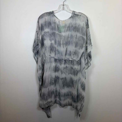 Pre-Owned Size M Michael Kors Grey Print Cover Up