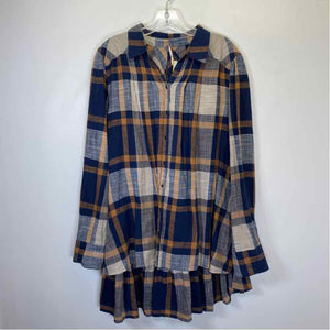 Pre-Owned Size L Free People Plaid Top