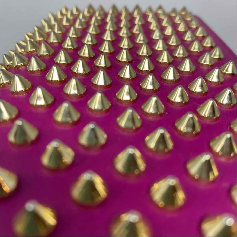 Pre-Owned Christian Louboutin Pink Leather Designer Handbag