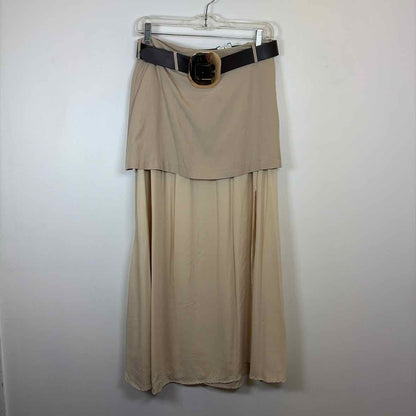 Pre-Owned Size M ZARA Tan Skirt