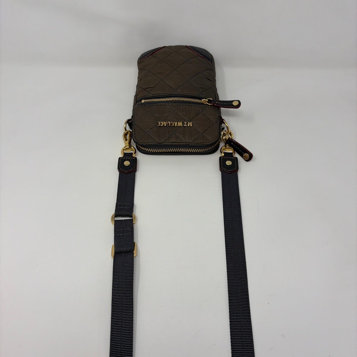 Pre-Owned MZ Wallace Brown Nylon Handbag