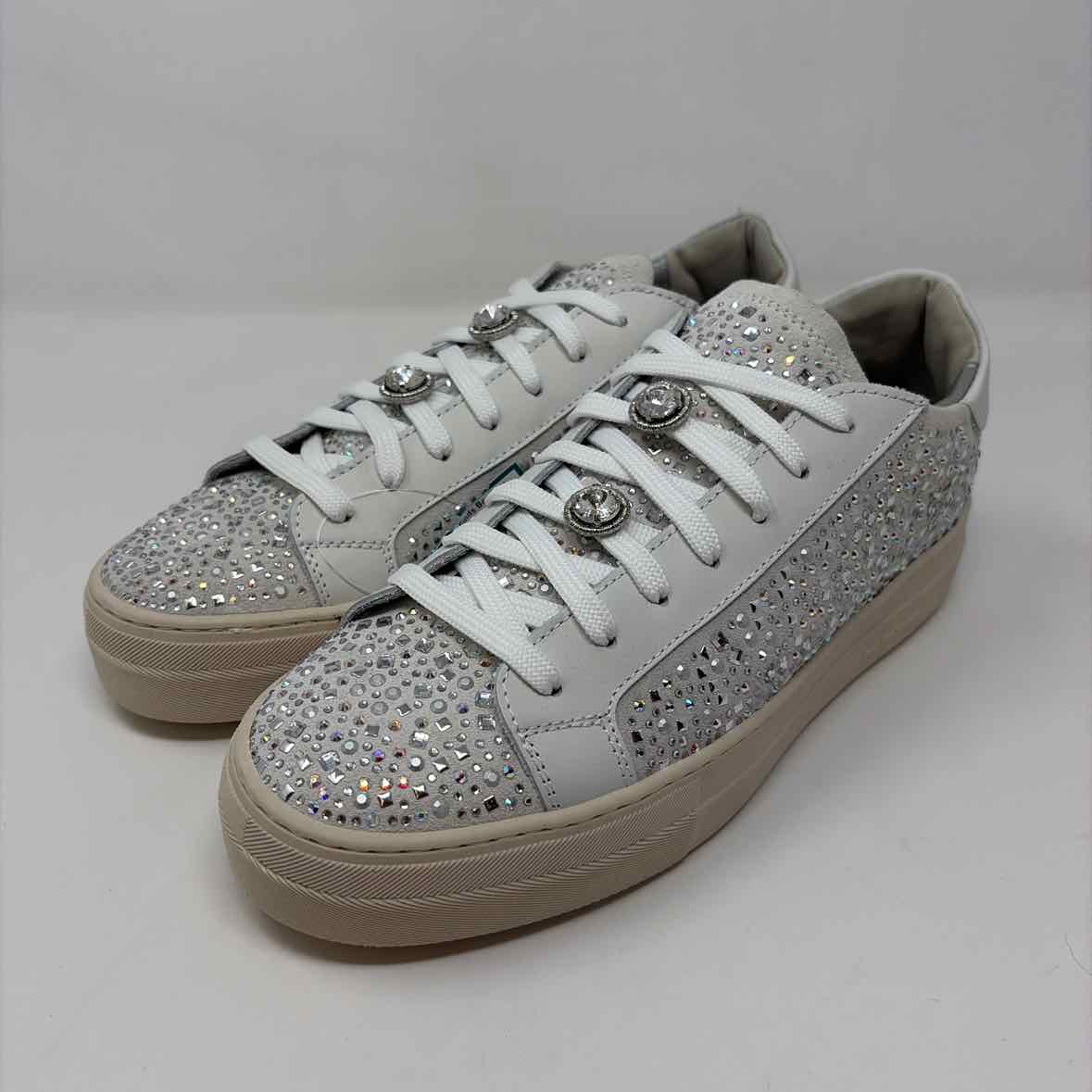 Pre-Owned Shoe Size 10.5 P448 Beige Sneaker