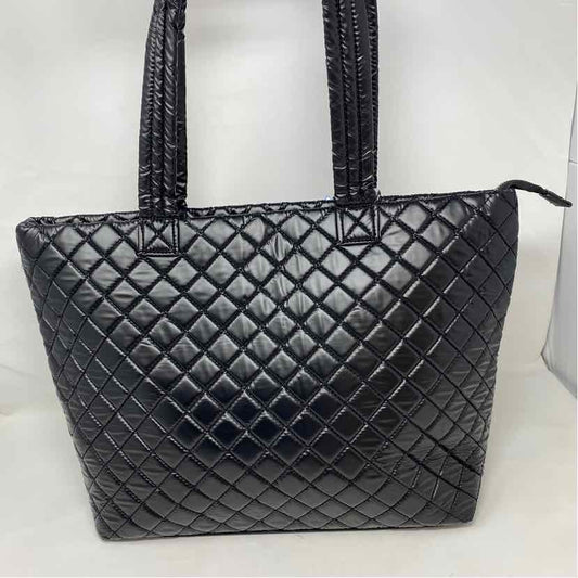 Boutique Black Nylon Handbag