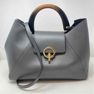 Pre-Owned Claudia Grey Leather Handbag
