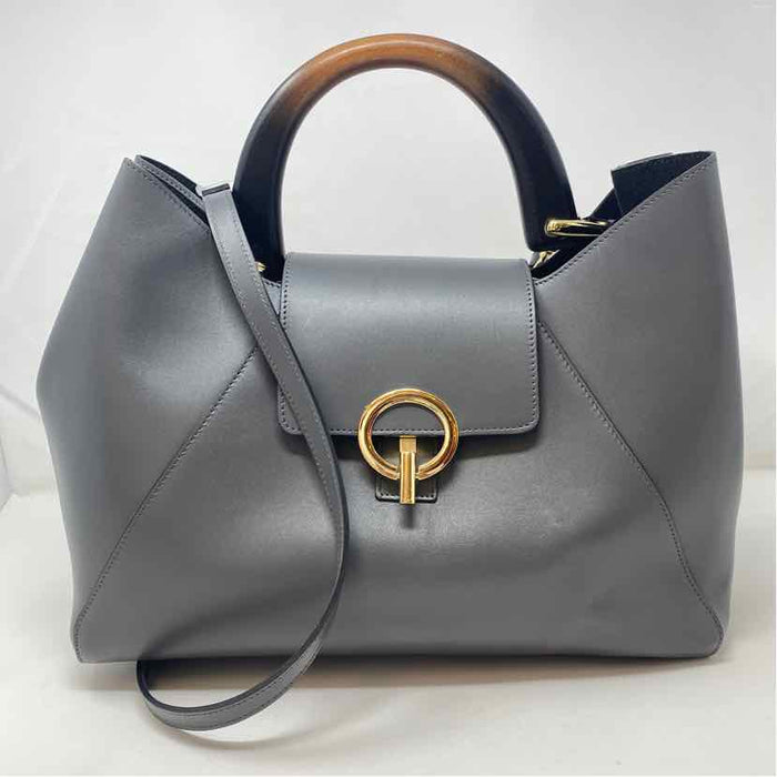 Pre-Owned Claudia Grey Leather Handbag
