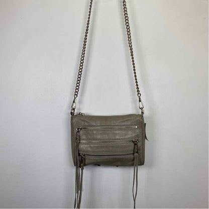 Pre-Owned Rebecca Minkoff Grey & Blue Leather Handbag