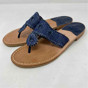 Pre-Owned Shoe Size 11 Jack Rogers Navy Sandals