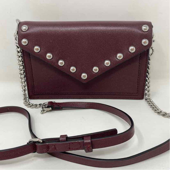 Pre-Owned Rebecca Minkoff Burgundy Leather Handbag