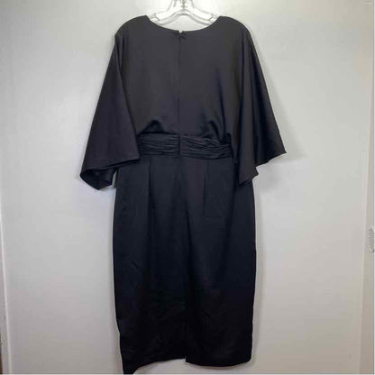 Pre-Owned Size 12/L Theia Black Casual Dress