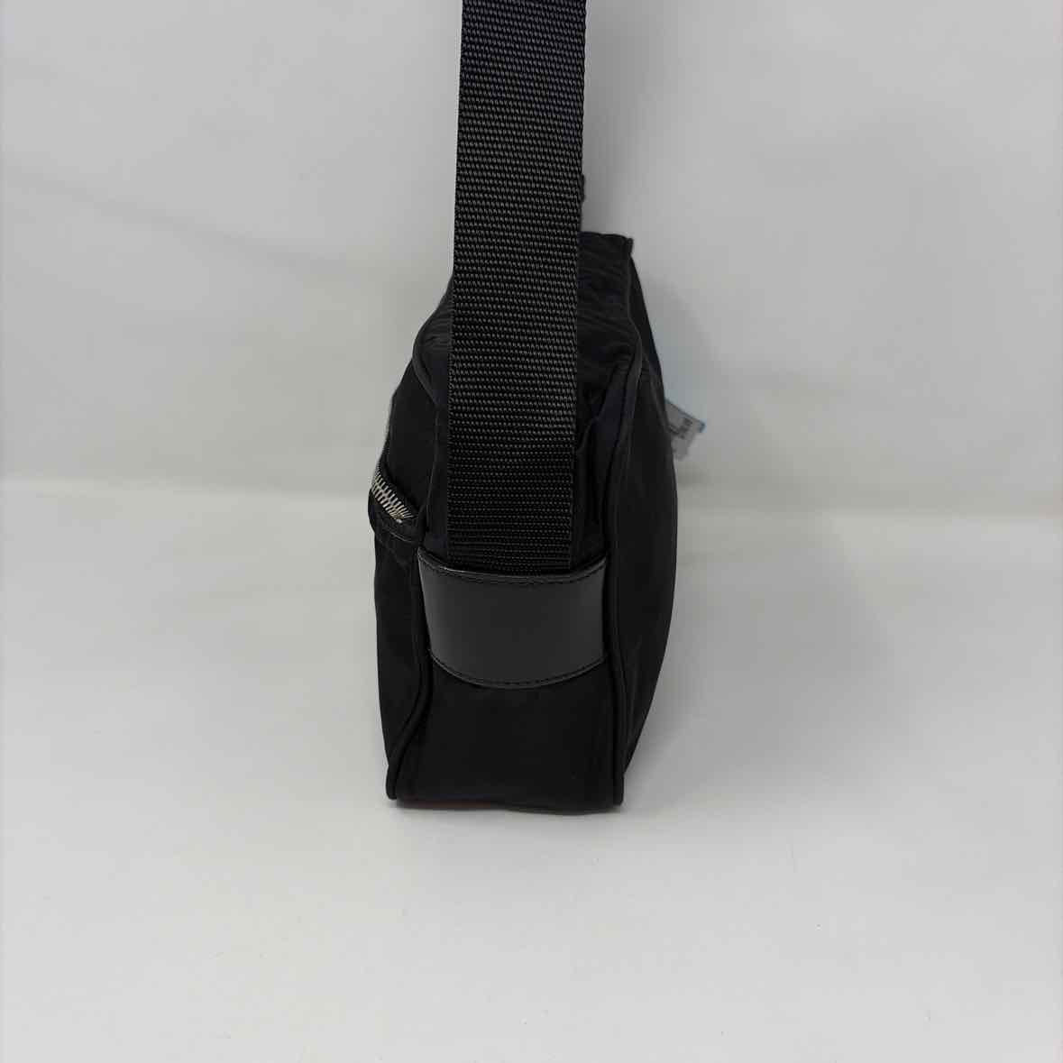 Pre-Owned Prada Black Nylon Designer Handbag