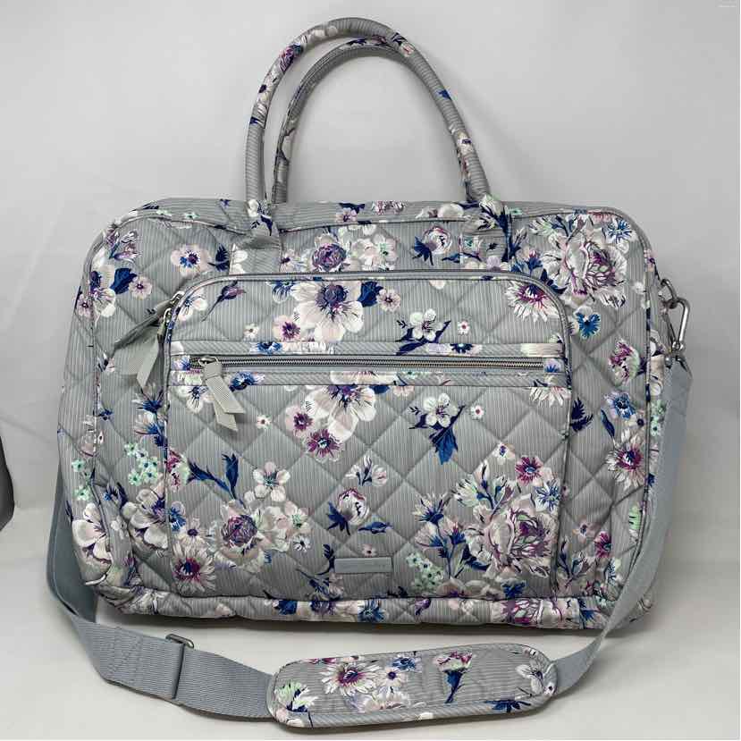 Pre-Owned Vera Bradley Blue Floral Fabric Handbag