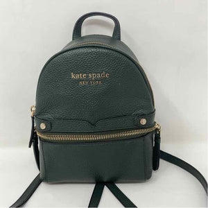 Pre-Owned Kate Spade Olive Leather Handbag