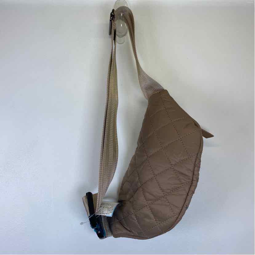 Boutique Taupe Nylon Handbag