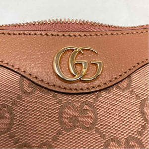 Pre-Owned Gucci Pink Canvas Designer Handbag