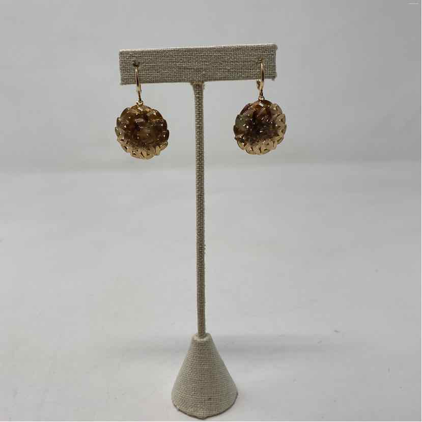 Gold Metal Earrings