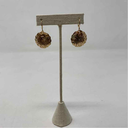 Gold Metal Earrings