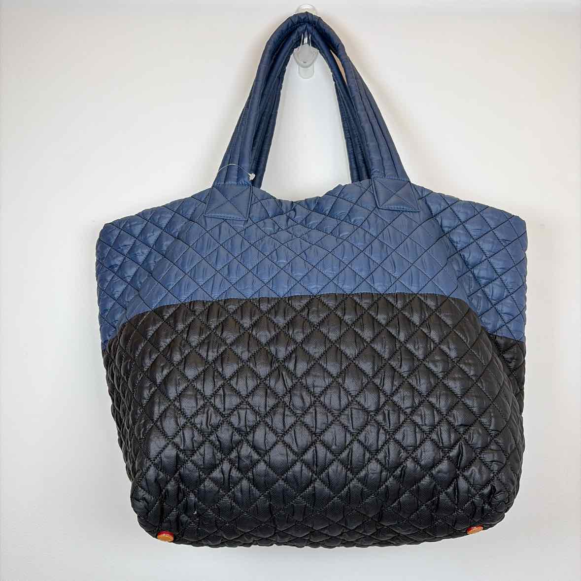 Pre-Owned MZ Wallace Black/Navy Nylon Handbag
