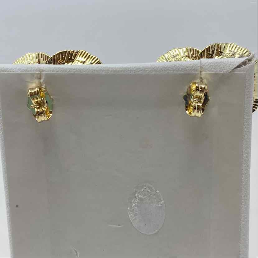 Gold Metal Earrings