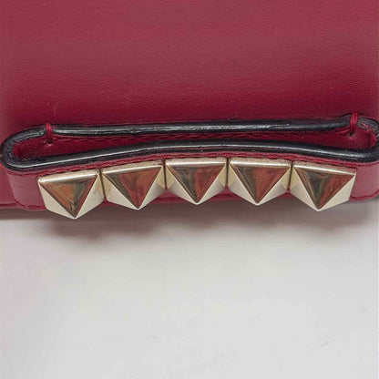 Pre-Owned Valentino Pink Leather Designer Handbag